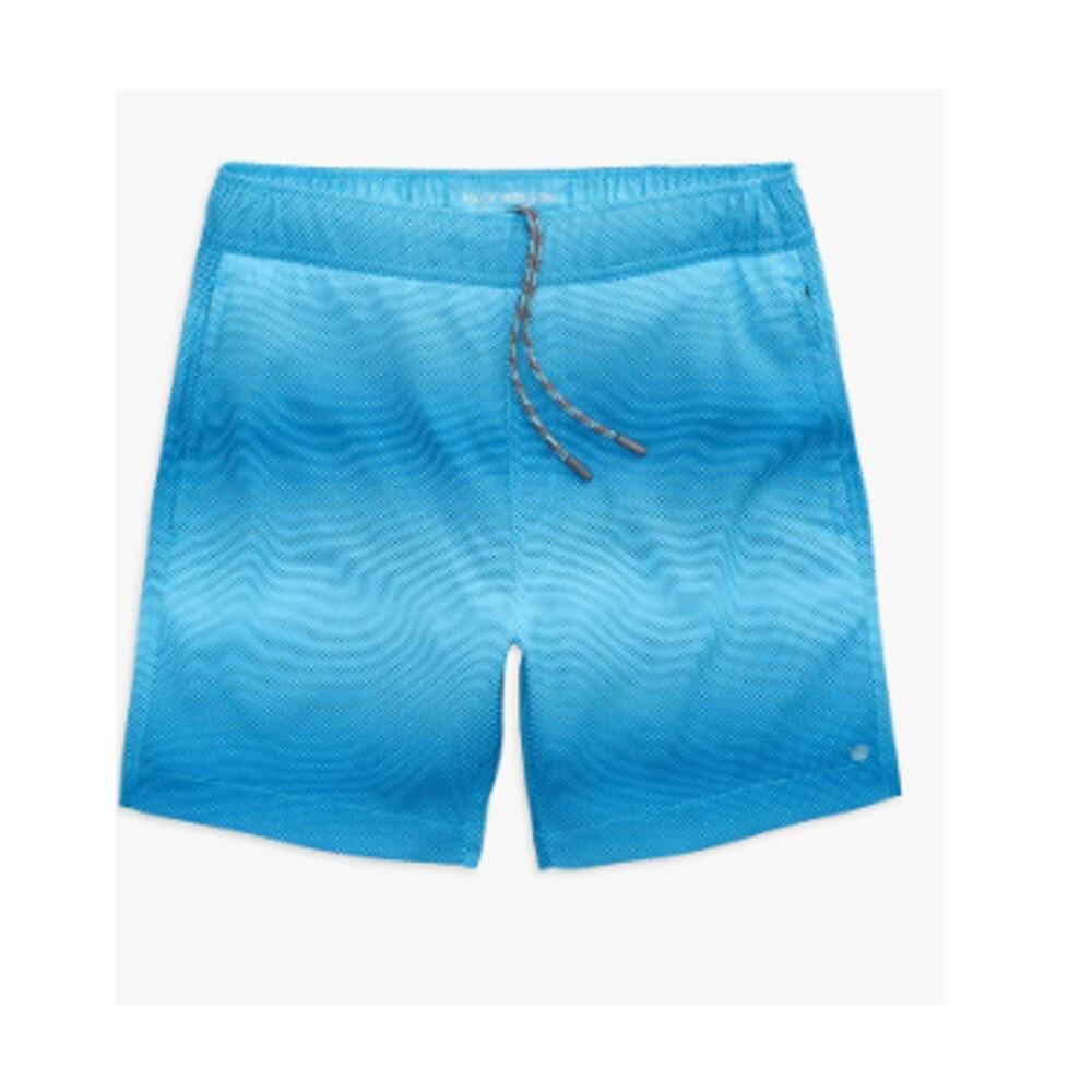 Mack Weldon Waterslide Pulse Stripe Swim Trunk Size L - Picture 9 of 10